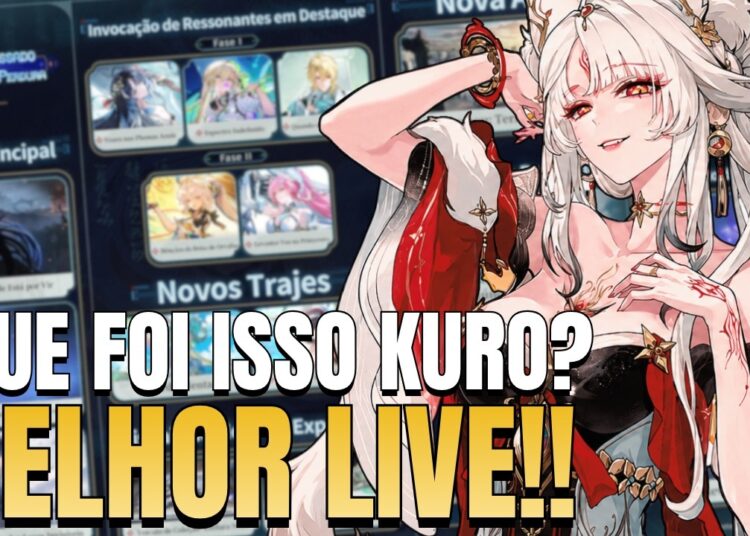 SURTEI VENDO A LIVE DA 3.5!! RESUMO E FOFOCAS | Wuthering Waves