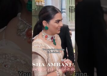 Isha Ambani’s Warm Welcome to Kim & Khloé Kardashian 👑🤝✨ | A Beautiful Moment of Grace ❤️