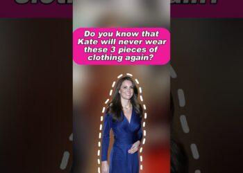 Do you know that Kate Middleton will never wear these 3 pieces of clothing again? #kate #royal
