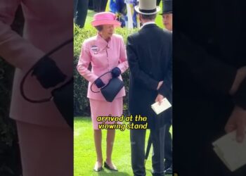 Did you notice Camilla’s reaction when the lady’s hat was blown off!? #fyp #royal #usa #celebri
