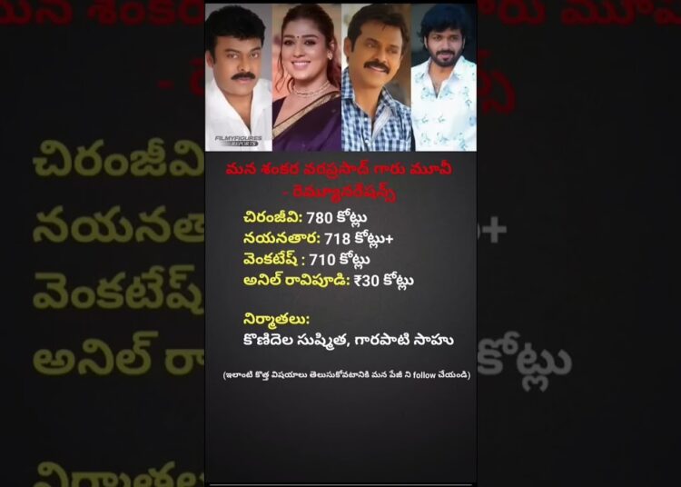 Telugu StarsWhoRejectedShankar’s Movie Before It BecameaBlockbusterChiranjeeviVenkateshNayantharMore