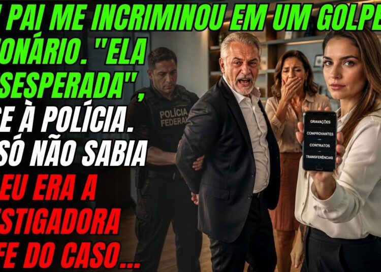 Pai roubou a avó e me culpou. Quando mostrei meu distintivo, o “filho devoto” entrou em pânico