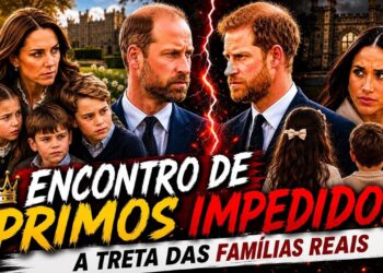 🚨 MEGHAN E HARRY SÃO PEGOS EM CONTRADIÇÃO SOBRE ENCONTRO DOS PRIMOS DA REALEZA!