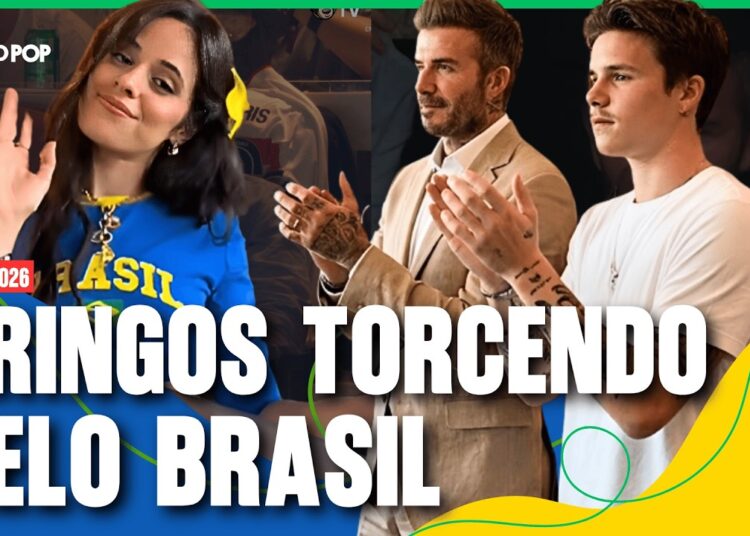 David Beckham, Camila Cabello e outros gringos fazem torcida pelo Brasil na Copa 2026