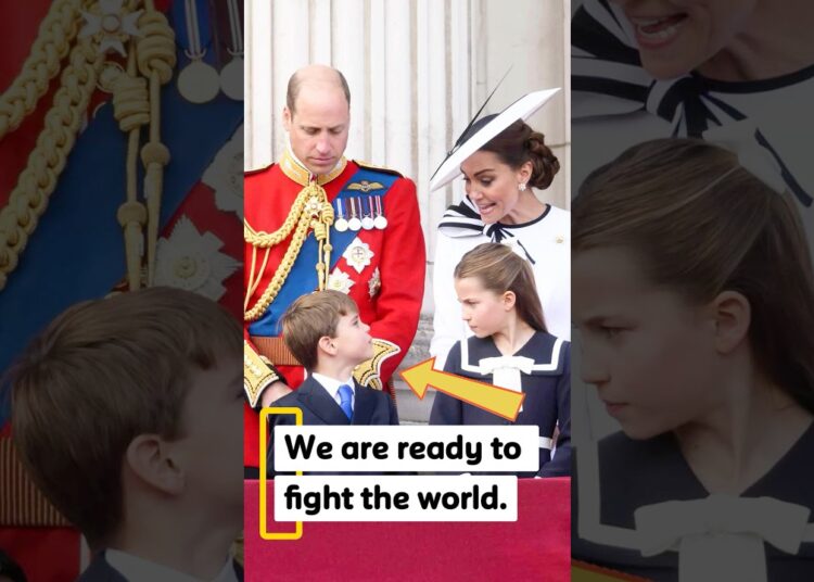 Prince Louis in his most innocent days.. #royal #princelouis #charlotte #princesscatherine