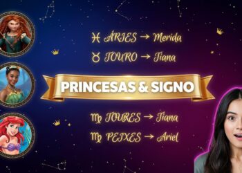 A Princesa que mora em você  Descubra seu signo na realeza da Disney