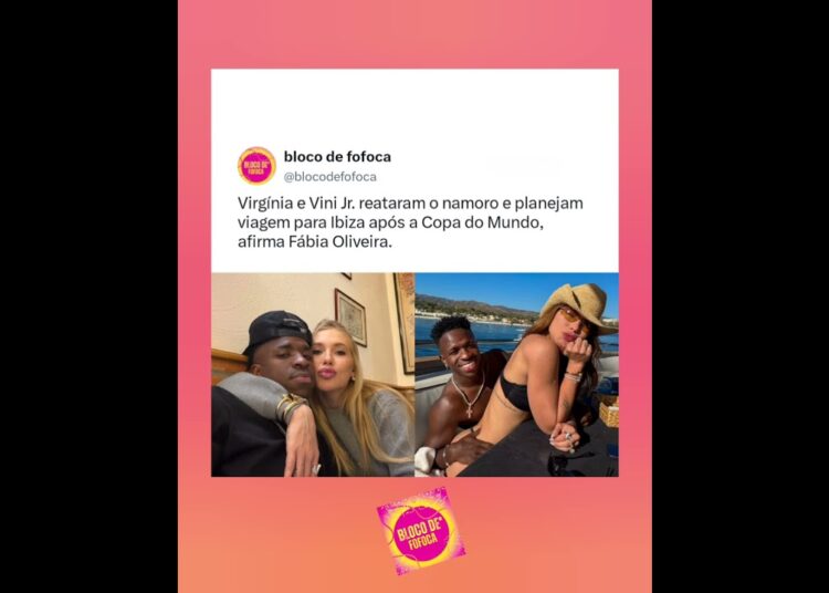 Virgínia e Vini Jr. reataram o namoro.
