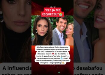 CAROL CELICO quebra o silêncio e expõe processo após fofoca envolvendo KAKÁ” 🤯⚖️