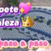 Paso a paso 👑 tapete Realeza 👑 #3
