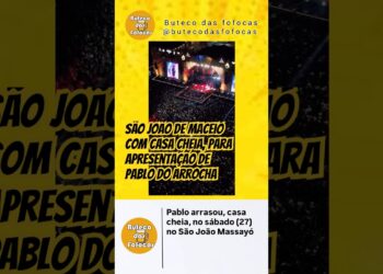 Pablo arrasou, casa cheia, no sábado (27) no São João Massayó @saojoaomassayo2026