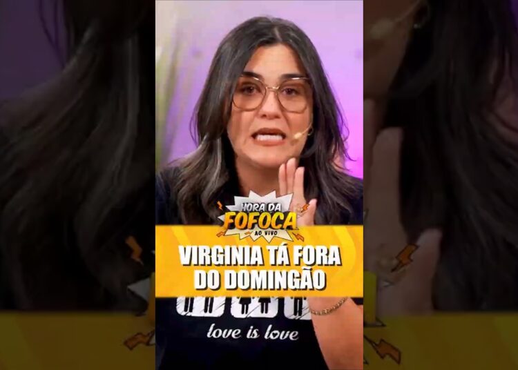 Virginia tá FORA do Domingão