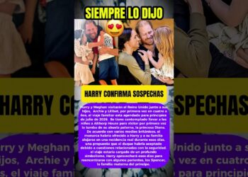 Harry CONFIRMA Sospechas de sus Hijos y Meghan Markle