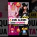 🔥 BATALHA DAS FAMOSAS!🔥💖 Virginia ou 🤠 Ana Castela… #virginiafonseca #anacastela #enquete #famosos