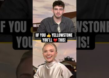 The cast of Dutton Ranch making EVERYONE Yellowstone fans! #shorts #yellowstone