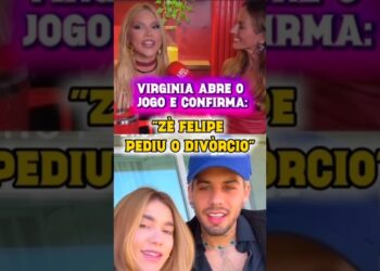 BOMBA! VIRGINIA REVELA QUE DIVÓRCIO PARTIU DE ZÉ FELIPE