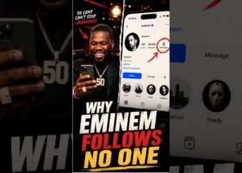 Why Eminem Doesn’t Follow Anyone on Instagram #eminem #50cent #celebrity