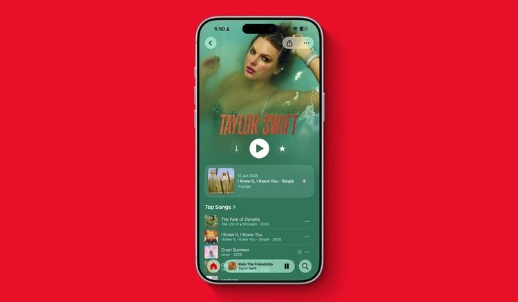 5 novos recursos do Apple Music chegando no iOS 27
