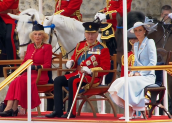 A Família Real aparece em peso no Desfile de Aniversário do Rei