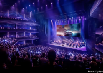 A área da praça pode receber o novo local de música da Symphony para 4.600 pessoas