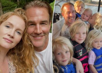 A esposa de James Van Der Beek presta homenagem ao falecido ator no primeiro Dia dos Pais desde sua morte