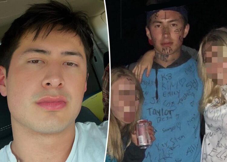 A estrela de 'Heated Rivalry' Hudson Williams 'lamenta profundamente' ter ressurgido a foto de uma suástica desenhada em seu rosto: relatório