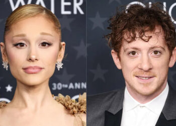 A ex-mulher de Ethan Slater parece despreocupada ao ver o filho pela primeira vez desde sua separação de Ariana Grande