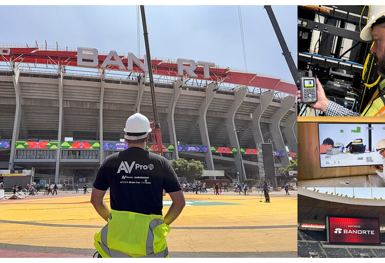 AVPro Edge MXnet capacita enorme sistema de entretenimento de áudio/vídeo no lendário Estádio Banorte na Cidade do México