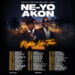 Akon diz que ele e Ne-Yo queriam 'dar a maior festa que todo mundo já viu' com a turnê Nights Like This