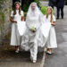 Anel de sinos de casamento real para Peter Phillips e Harriet Sperling