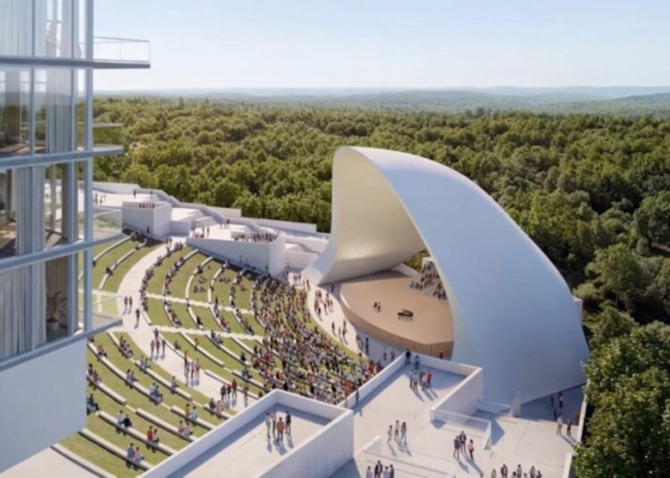 As rochas vermelhas do Texas? Novo local em White Rocks planejado