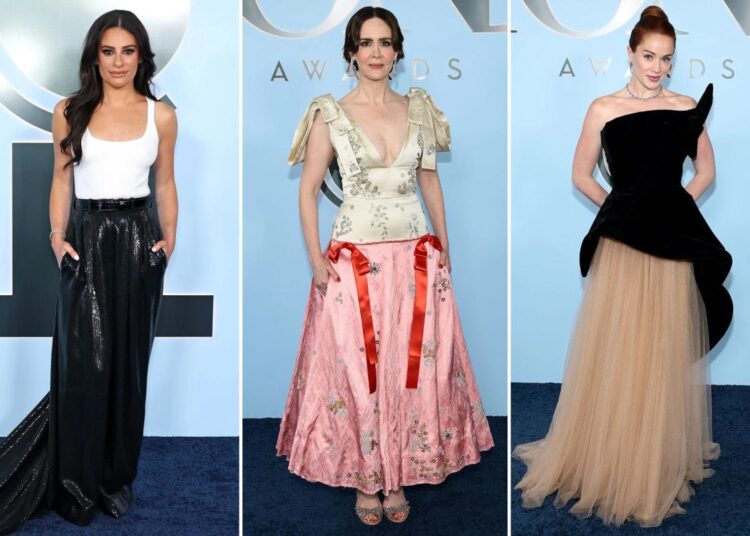 Atualizações ao vivo do tapete vermelho do Tony Awards 2026: veja todos os looks das celebridades