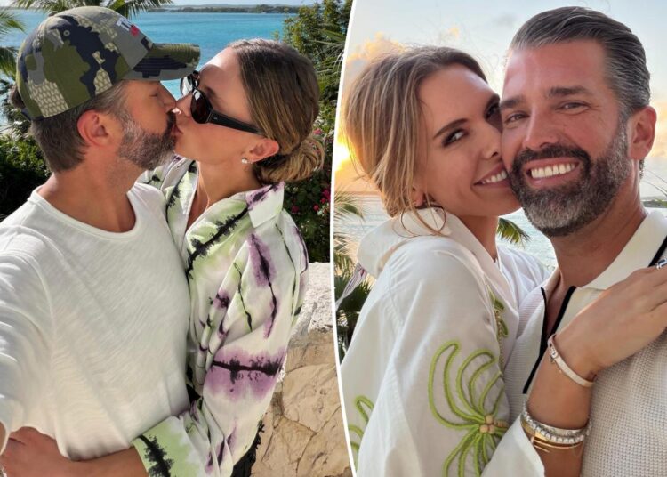 Bettina Anderson compartilha novas fotos do casamento de Donald Trump Jr.