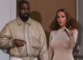 Bianca Censori sai com Kanye West na Suíça vestindo um macacão transparente