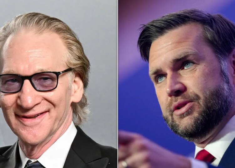 Bill Maher diz a JD Vance que seu voto está “em jogo”