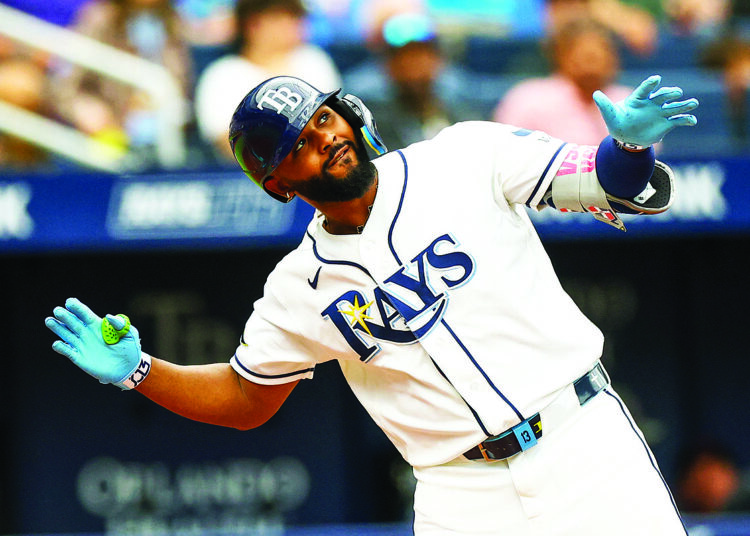 Caminero leva Rays de volta ao topo da AL East entrando na viagem do Royals