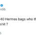 Cardi B encerra boato de que está vendendo suas bolsas Birkin na Poshmark