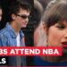 Celebridades, incluindo Kylie Jenner, Timothée Chalamet e Taylor Swift, se reúnem para as finais da NBA | Vídeo em alta