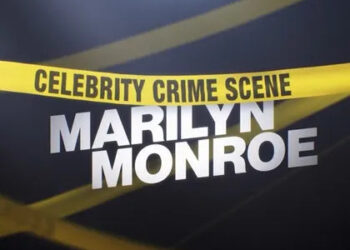 'Cena de crime de celebridade: cena nunca antes da morte de Marilyn Monroe em IA