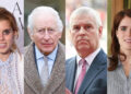 Charles supostamente expulsou Beatrice e Eugenie de suas 'casas sem aluguel' depois de expulsar Andrew - o 'relógio está passando'
