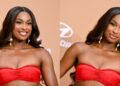 Coco Jones com vestido Basil Soda no BET Awards 2026