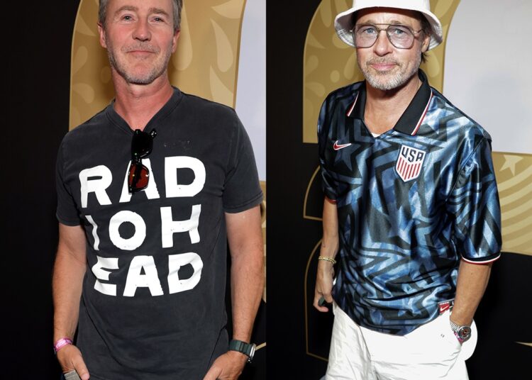 Copa do Mundo: Brad Pitt e Edward Newton se reúnem no Fight Club em partida nos EUA