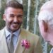 David Beckham joins oldest royal at Wimbledon
