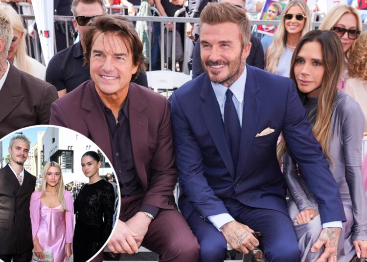 David Beckham recebe estrela na Calçada da Fama de Hollywood