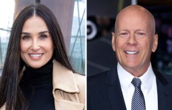 Demi Moore homenageia ex-marido Bruce Willis no Dia dos Pais