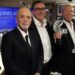 Dennis Arfa introduzido por Billy Joel no Hall da Fama da Música e Entretenimento de Long Island