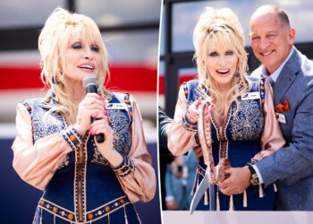 Dolly Parton faz uma aparição surpresa na inauguração de uma parada de caminhões no Tennessee após revelar recentes problemas de saúde