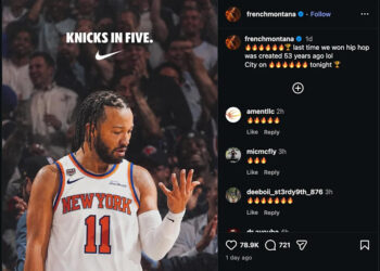 French Montana se oferece para ajudar motorista de táxi pego em comemoração dos Knicks