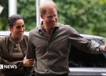 Harry e Meghan ofereceram acomodação real durante visita ao Reino Unido