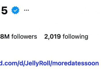Jelly Roll exclui o nome de Bunnie Xo da biografia do Instagram