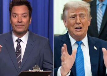 Jimmy Fallon 'entrevista' Trump sobre Knicks usando as próprias palavras patetas do presidente